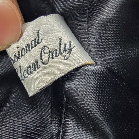 Towne By London Fog Mens XL Black Leather Jacket Winter Warm Casual Going Out - Picture 6 of 12